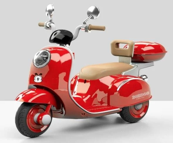 Kids Vespa electric Scooter with remote/12v Battery Operated Rechargeable Ride On Scooter for Girls and Boys