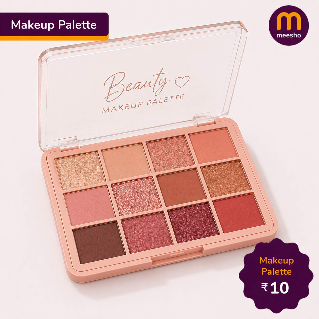 Rosa angel 16color ultimate eyeshadow the shades are soft to touch pack of 1